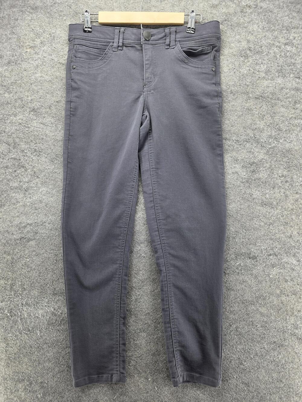 Democracy Jeans Womens 4 Charcoal Ab Technology Mid Rise Skinny Stretch Denim